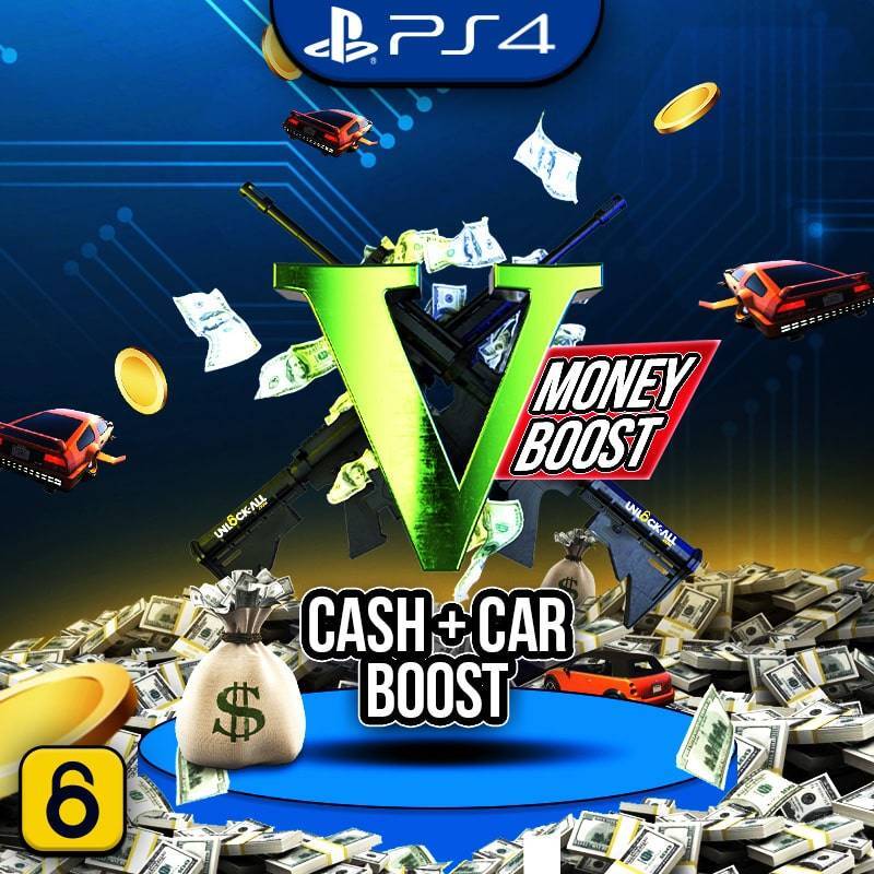 GTA - PS4 Cash + Car Boost-min