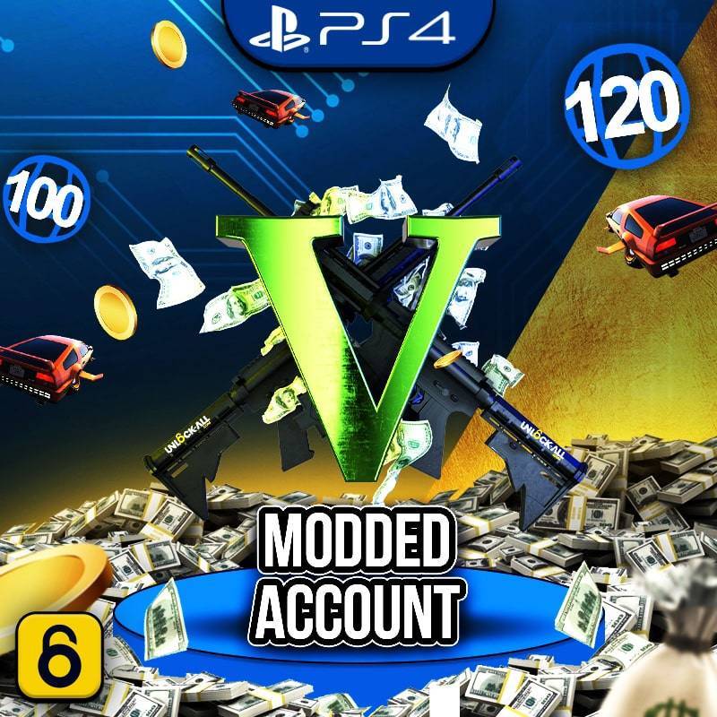 GTA - PS4 Modded Account