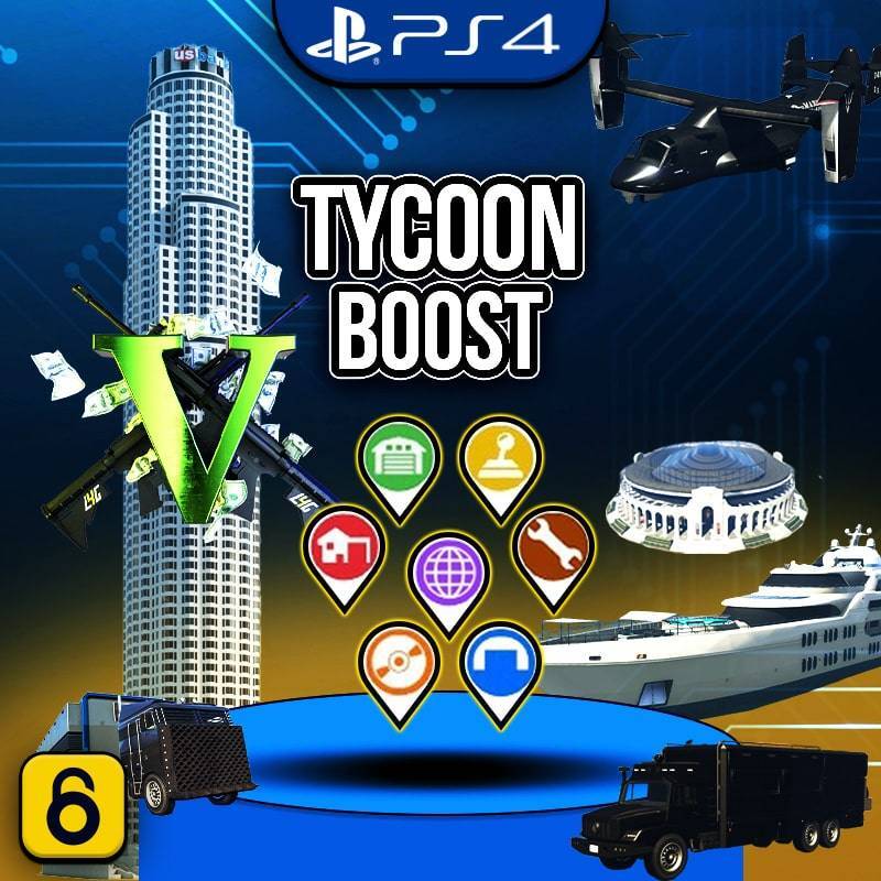 GTA - PS4 Tycoon Boost