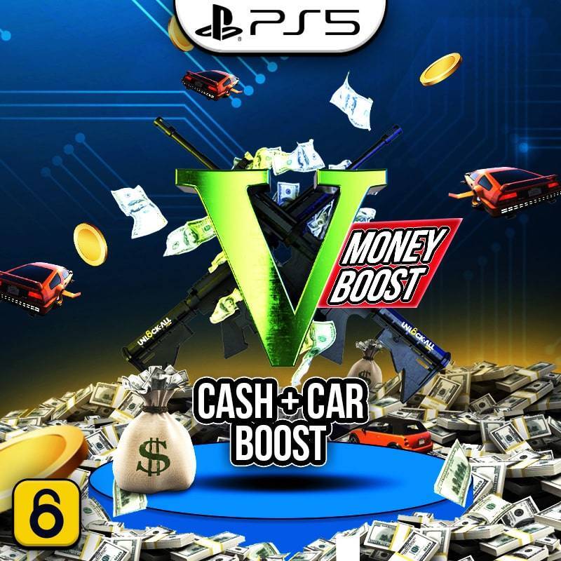 GTA - PS5 Cash + Car Boost